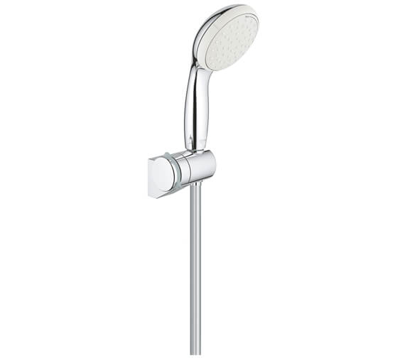Grohe New Tempesta 100mm Chrome Wall Holder With 2 Sprays Pattern