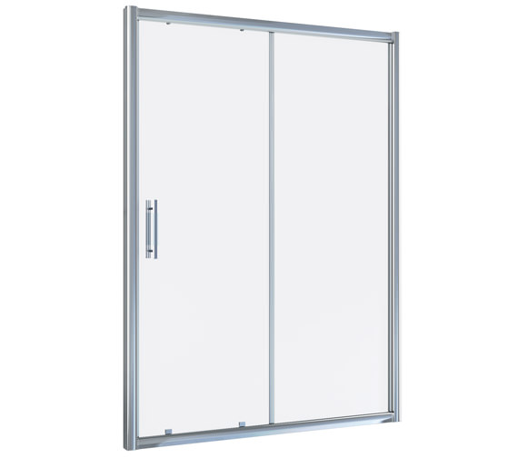 twyford es400 sliding shower enclosure door 1400mm es49500cp designer shower caps uk