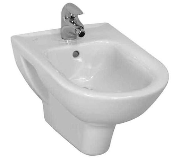 Laufen Pro White Wall Hung Bidet With 1 Tap Hole