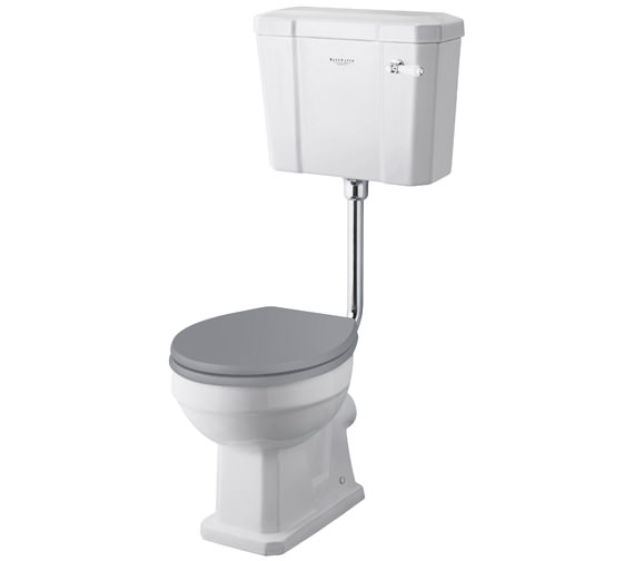 Bayswater Fitzroy 495mm White WC Pan With Low Cistern