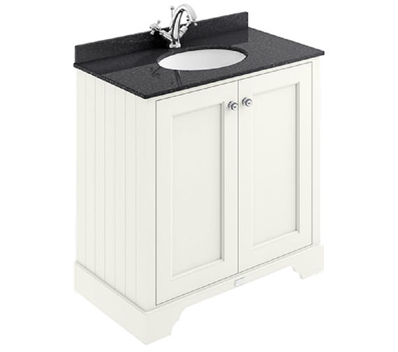 Bayswater Pointing White 800mm 2 Door Basin Cabinet