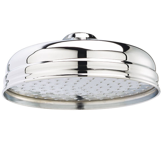 Bayswater Apron Chrome 195mm Fixed Shower Head