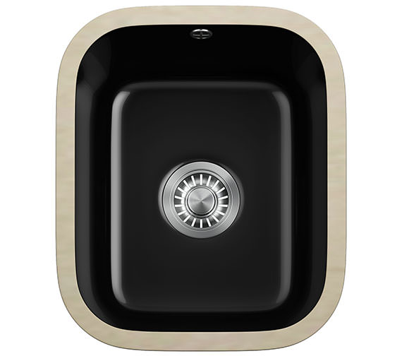 Franke V And B VBK 110 33 Ceramic 1.0 Bowl White Undermount Kitchen Sink 126.0066.547