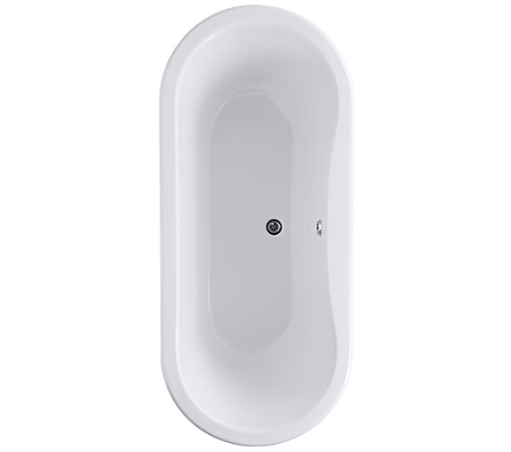 Bayswater Leinster White 1490 X 745mm Double Ended Freestanding Bath