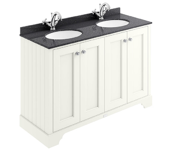 Bayswater 1200mm Pointing White 4 Door Basin Cabinet