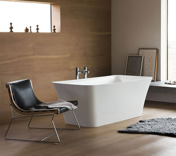 Clearwater Palermo Petite ClearStone Freestanding Bath 1524 x 750mm