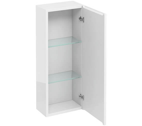 Britton 300mm Single Door Wall Hung Cabinet Ac10w - White Gloss Wall Hung Corner Bathroom Cabinet With Single Mirrored Door Britton 300mm Single Door Wall Hung Cabinet Ac10w - White Gloss Wall Hung Corner Bathroom Cabinet With Single Mirrored Door