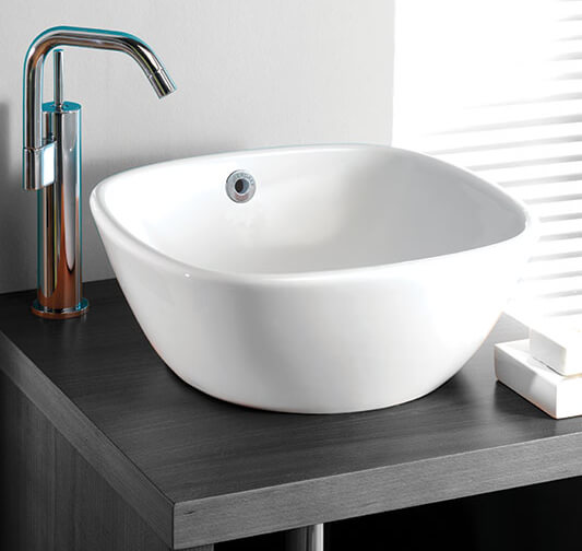 Silverdale Ascot Countertop Basin White Silas602