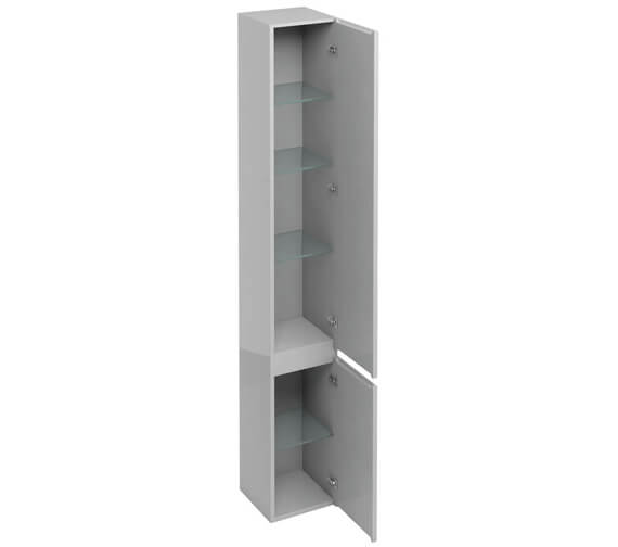 15 Pair Shoe Storage Tower Shelves Furniture Wall Mounted Floor Standing White