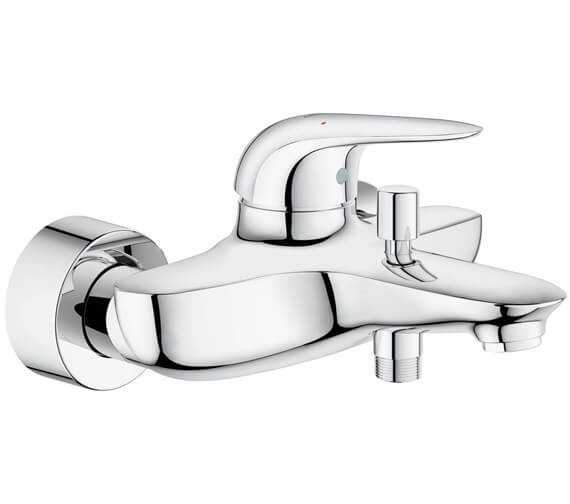 Grohe Eurostyle Wall Mounted Single Lever Bath Shower Mixer Tap