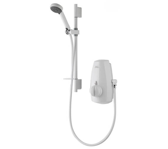 Aqualisa Aquastream Thermo Slide Rail Power Shower - 813.40.21