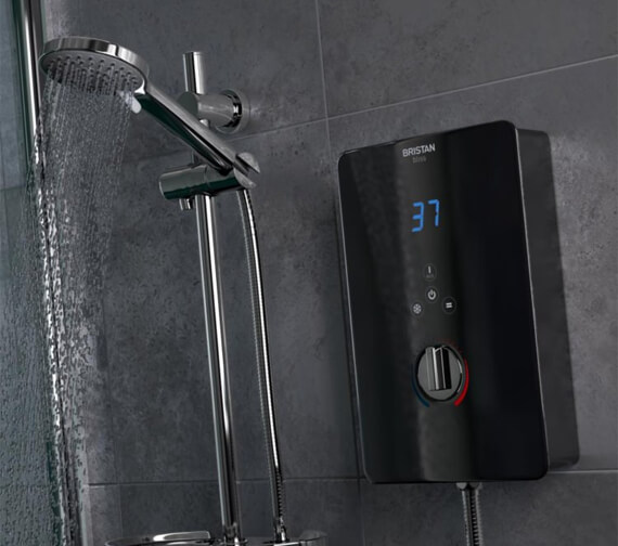 Bristan Bliss 9.5kW Black Electric Shower - BL395 B