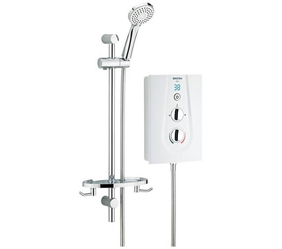 Bristan Glee 8.5KW White Electric Shower - GLE385 W