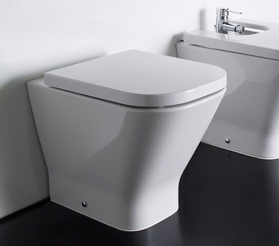 Roca The Gap Back To Wall White WC Pan - 540mm Projection