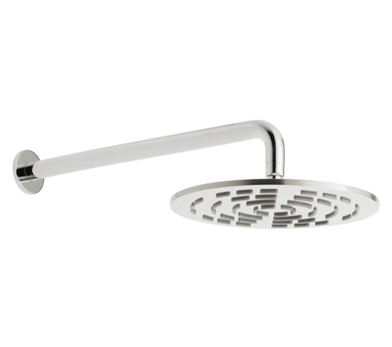 Vado Geometry 250mm Shower Head And Arm