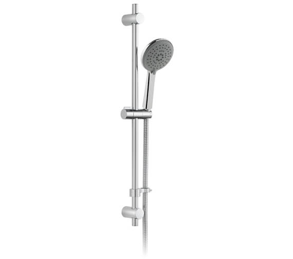 Vado Ceres 3 Function Self Cleaning Chrome Slide Rail Shower Kit With Handset
