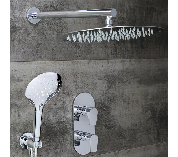 Bristan Hourglass Chrome Shower Pack With Fixed Head