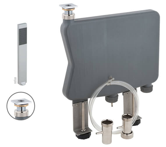 Vado Notion Capsule Kit With Single Function Chrome Shower Square Handset