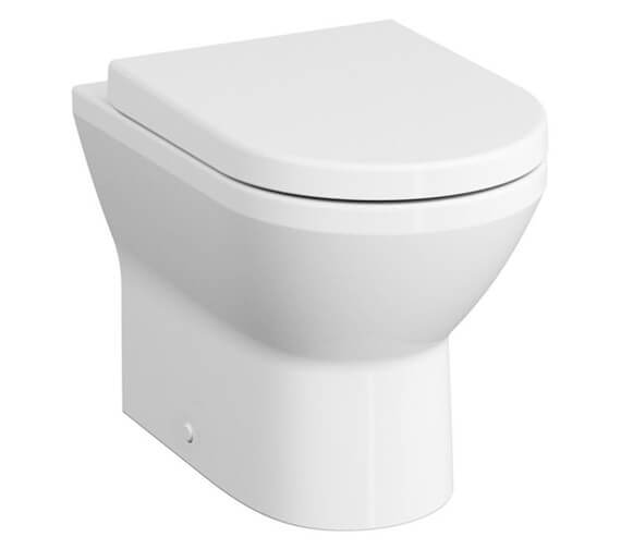 VitrA Integra White Comfort Height Rim-Ex Back-To-Wall WC Pan