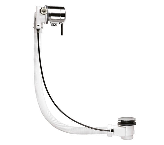 Nuie Freeflow Bath Filler With Chrome Pop-Up Waste And Overflow - E358