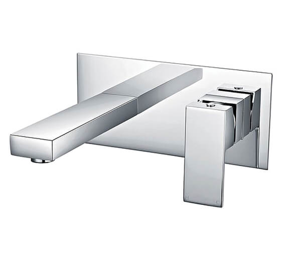 Niagara Edgeware Wall Mounted Basin Mixer Tap Chrome - 9030