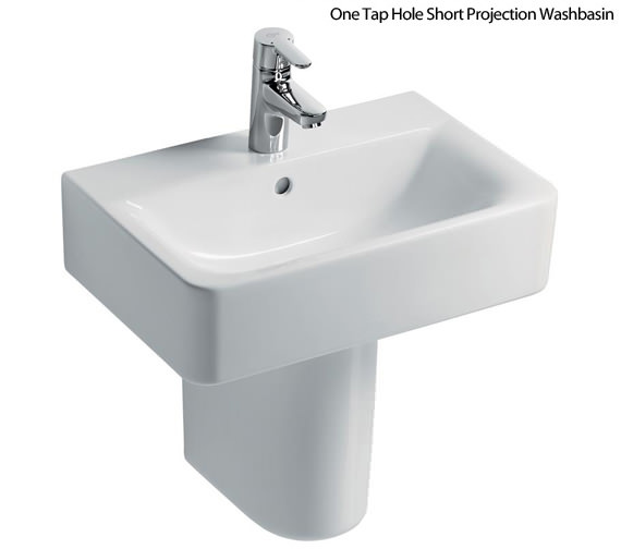 Ideal Standard Concept Cube Short Projection 550mm Basin