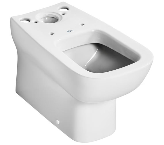 Ideal Standard Studio Echo White Short Projection Closed Coupled Back To Wall WC Pan