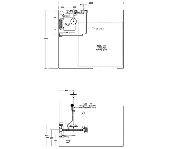 Ideal Standard Concept Freedom Chrome Thermostatic Shower Pack