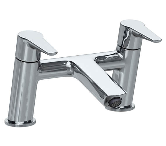 VitrA Solid S Deck Mounted Chrome Bath Shower Mixer Tap