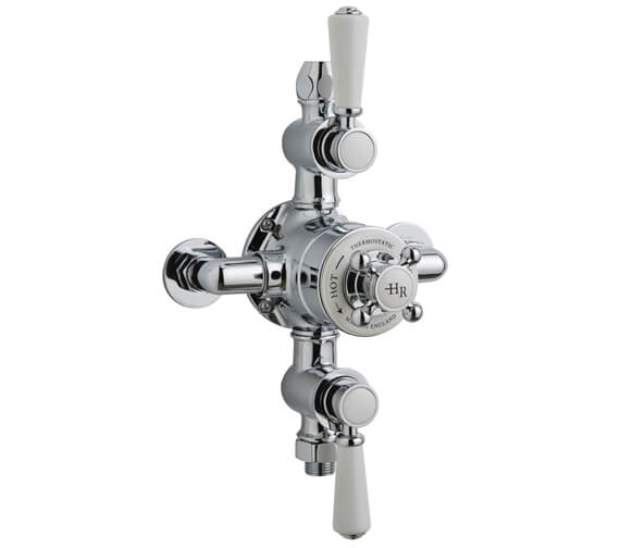 Hudson Reed Topaz Triple Exposed Thermostatic Shower Valve