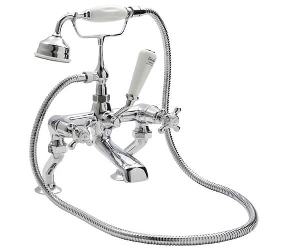 Additional image of Hudson Reed Topaz Deck Mounted Bath Shower Mixer Tap