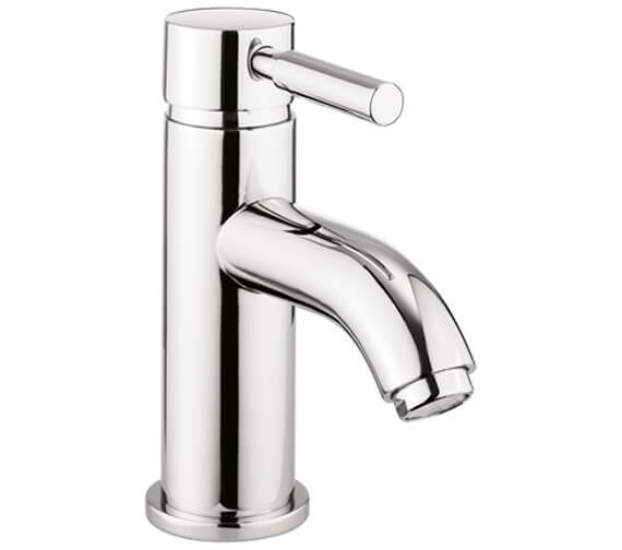 Crosswater Fusion Chrome Basin Monobloc Tap With Click Clack Waste