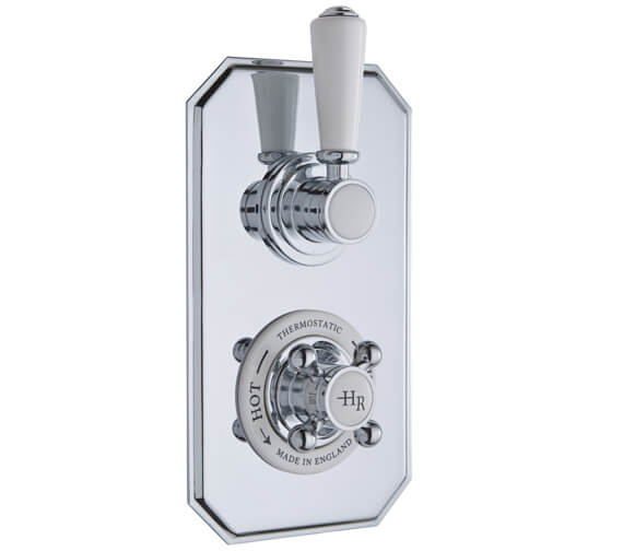 Hudson Reed Topaz Twin Thermostatic Shower Valve With Diverter