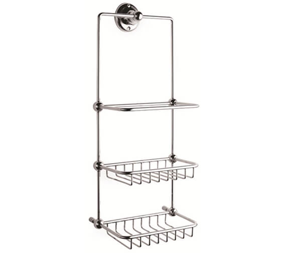 Bayswater Traditional Chrome Shower Tidy