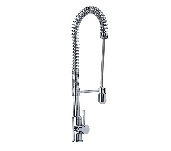 Reginox Aquada Chrome Single Lever Kitchen Mixer Tap With Pull-Out Spray