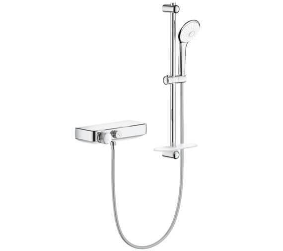 Grohe Grotherm Smartcontrol Thermostatic Chrome Shower Mixer 1-2 Inch With Shower Set