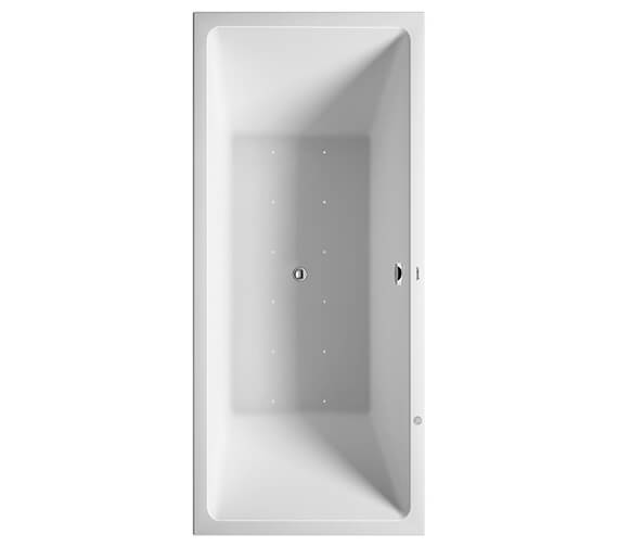 Duravit Vero Air Rectangle Whirltub With Two Backrest Slope