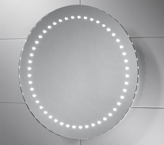 Sensio Orla 500mm Round LED Mirror