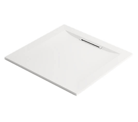 Mira Flight Level Square Shower Tray With Waste