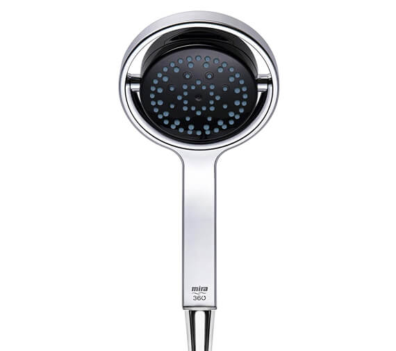 Alternate image of Mira Platinum Concealed Thermostatic Digital Mixer Shower Chrome And Black