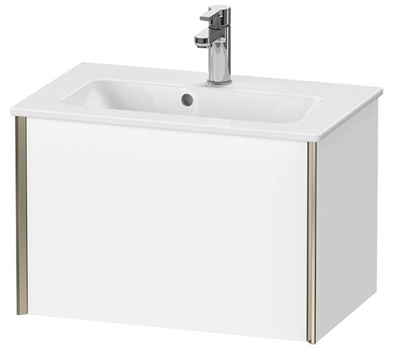 Duravit XViu 1 Pull-Out Compartment Wall-Mounted Vanity Unit For ME By Starck Basin