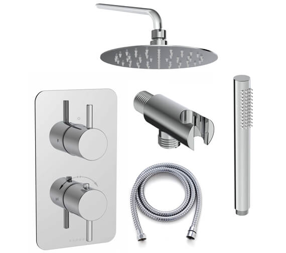 Saneux Cos 2 Outlet Thermostatic Valve With Shower Kit