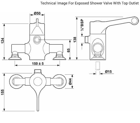 Technical drawing QS-V96212 / SF1135CP
