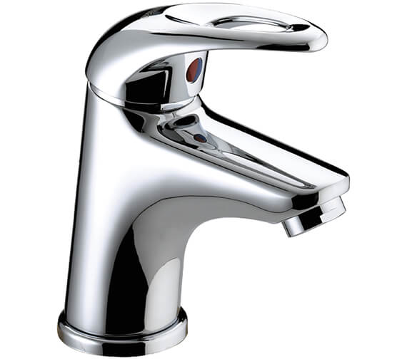 Bristan Java Cloakroom Chrome Basin Mixer Tap With Clicker Waste