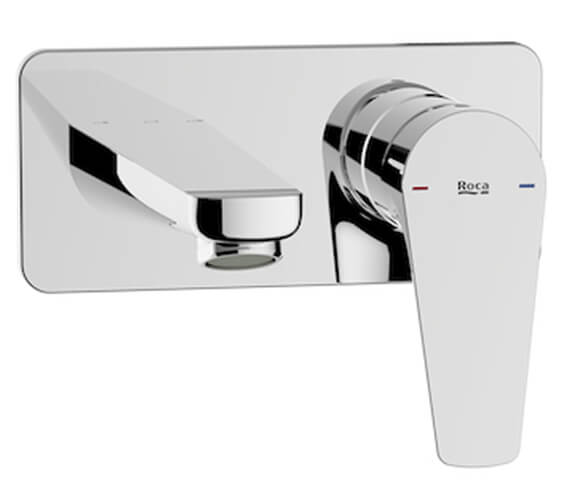 Roca Atlas Top-Quality Built-in Chrome Wall Mounted Basin Mixer Tap