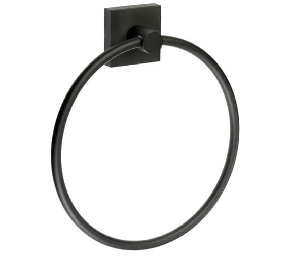 Smedbo Towel Ring - Polished Chrome, Bathroom Accessory, Concealed Fastening - View #7