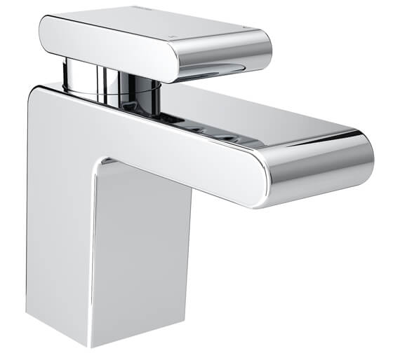 Bristan Pivot Deck Mounted Chrome Basin Mixer Tap With Clicker Waste