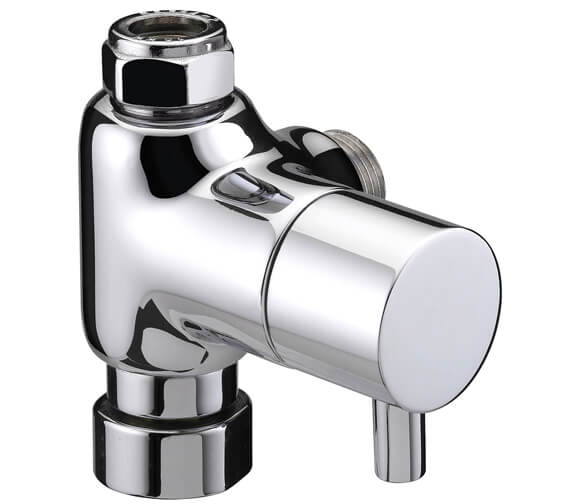 Bristan Prism Contemporary In Line Chrome Diverter With 2 Outlets