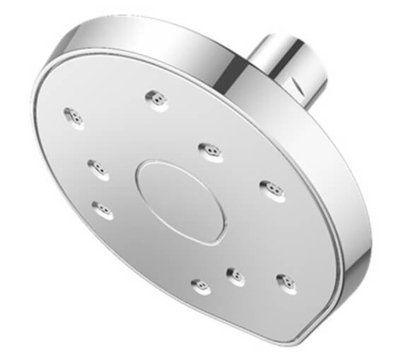 Methven Kiri MKII Satinjet Low Flow Wall Chrome Shower Head