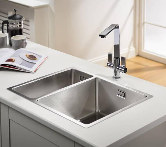 Abode Matrix R15 Stainless Steel 1.5 580mm Length Kitchen Sink Bowl